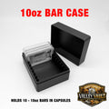 10 oz Silver Bar Capsule Storage Box - Holds 10 Bars with or without Air Tight capsule
