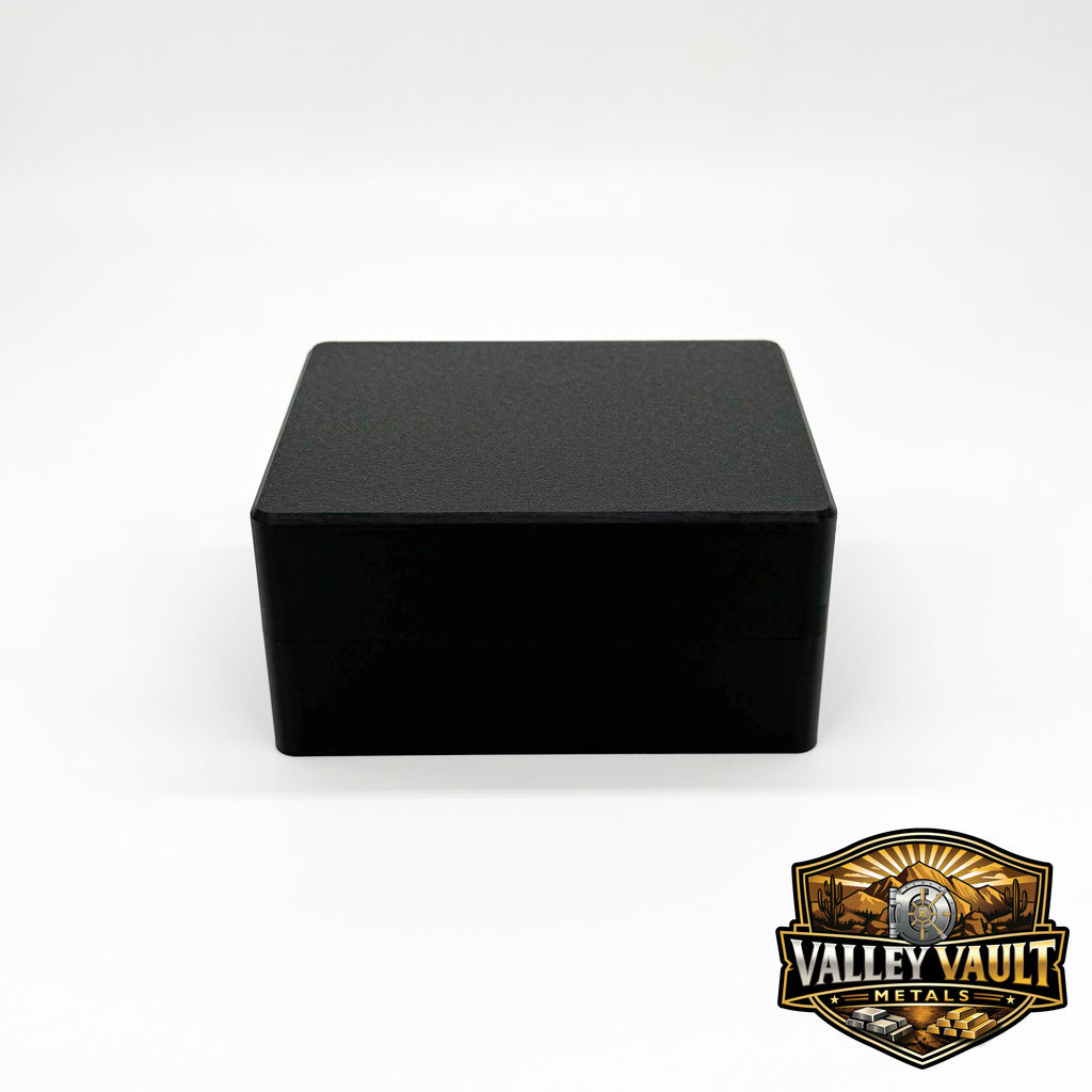 10 oz Silver Bar Capsule Storage Box - Holds 10 Bars with or without Air Tight capsule