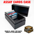 Silver & Gold Bar Assay Card Box - Holds 25 PAMP, TEP, Royal Mint, Germania