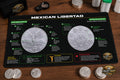 *PRE-ORDER* Mexican Silver Libertad Coin Sorting Desk Mat