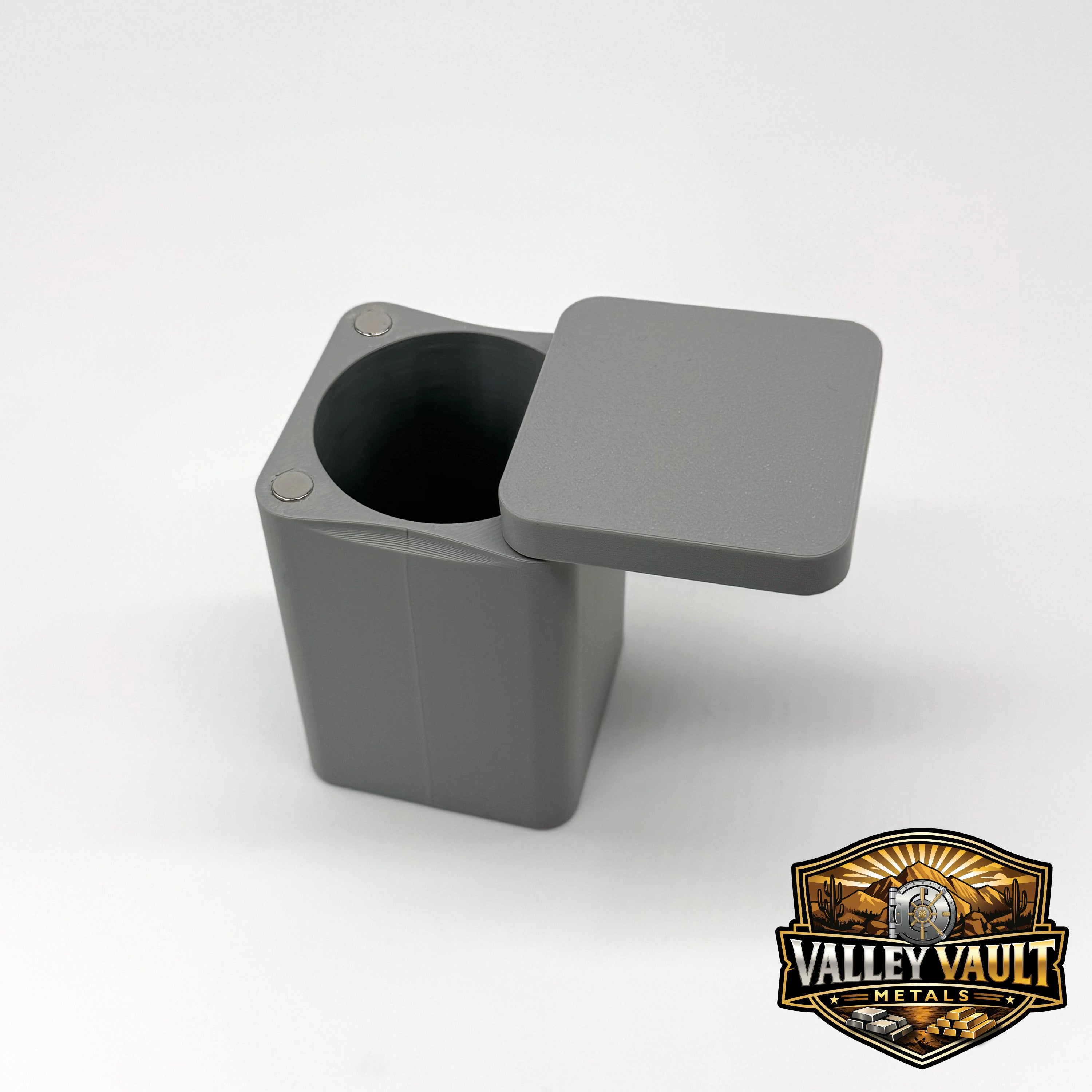 Silver Coin Tube with Magnet Lid - 40.8mm - Holds 20-22oz of Silver or Copper