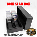 Graded Coin Slab Storage Box - Holds 40 NGC, PCGS, Cac, Anacs & ICG Slabs