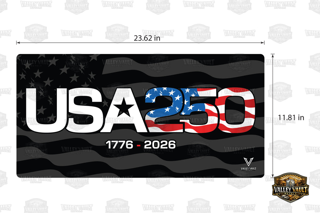 USA 250 Coin Sorting Desk Mat
